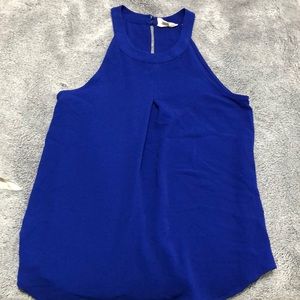 Blue tank top